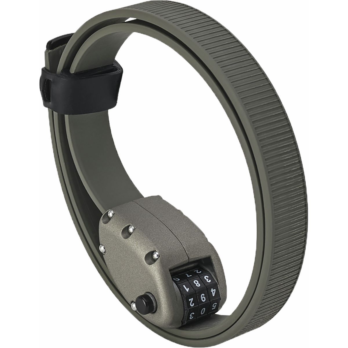 Image of OTTO OTTOLOCK HexBand Cinch 30in Combo Lock Grey, One Size