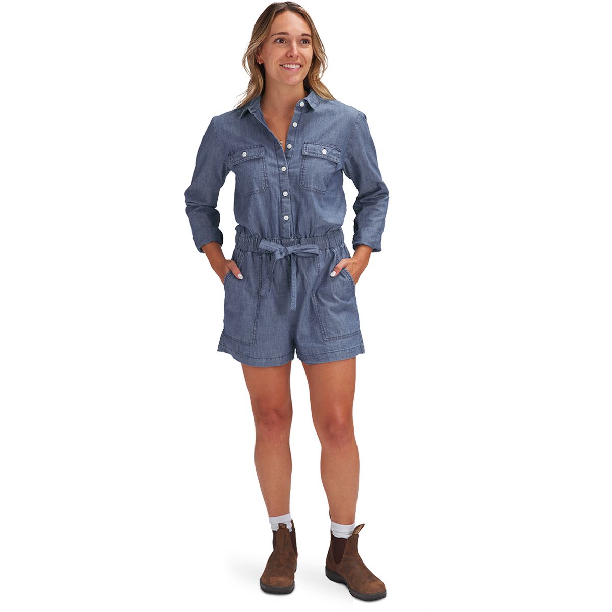 Outerknown Benson Chambray Jumpsuit - Women's product image