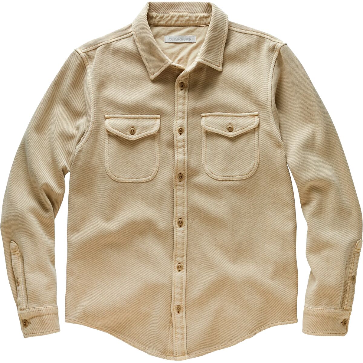 Image of Outerknown Chroma Blanket Shirt - Men's Clay, L
