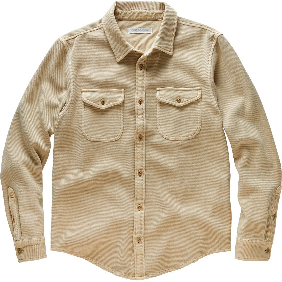 Image of Outerknown Chroma Blanket Shirt - Men's Clay, L