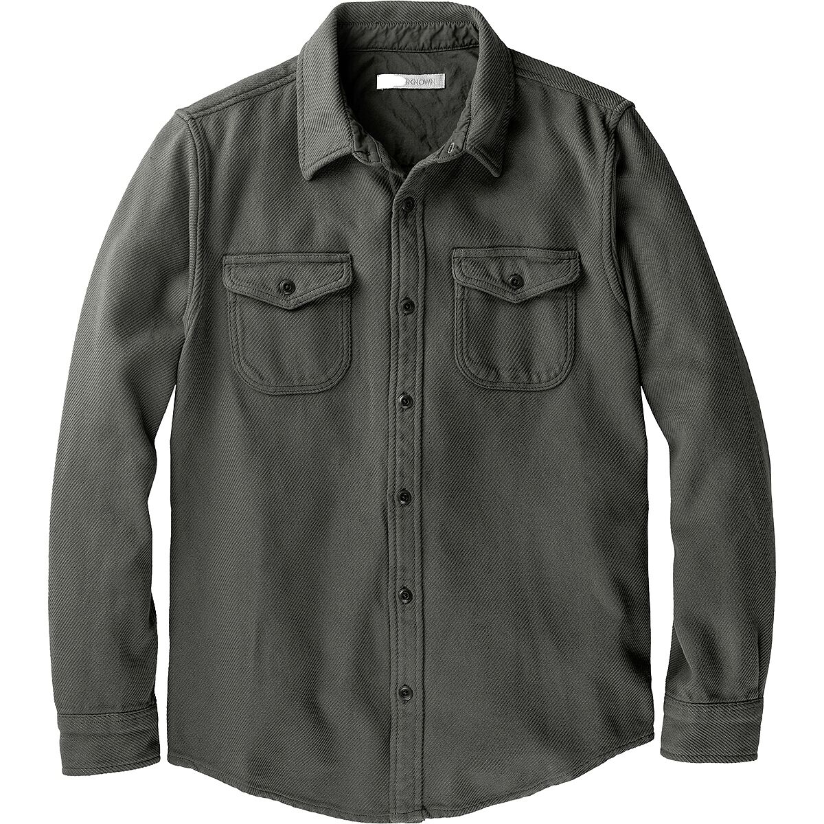Image of Outerknown Chroma Blanket Shirt - Men's Faded Black, S