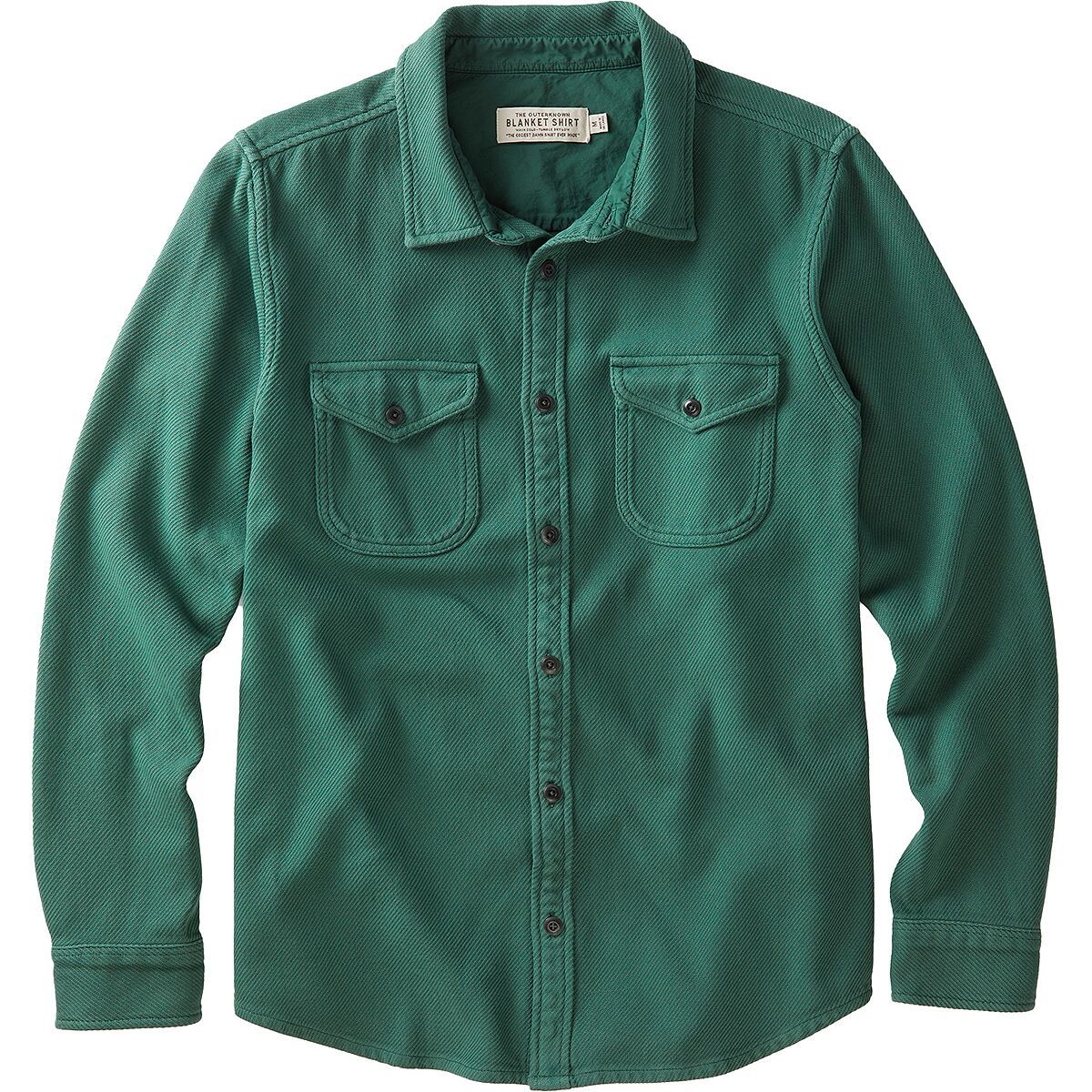 Image of Outerknown Chroma Blanket Shirt - Men's Grassland, XXL