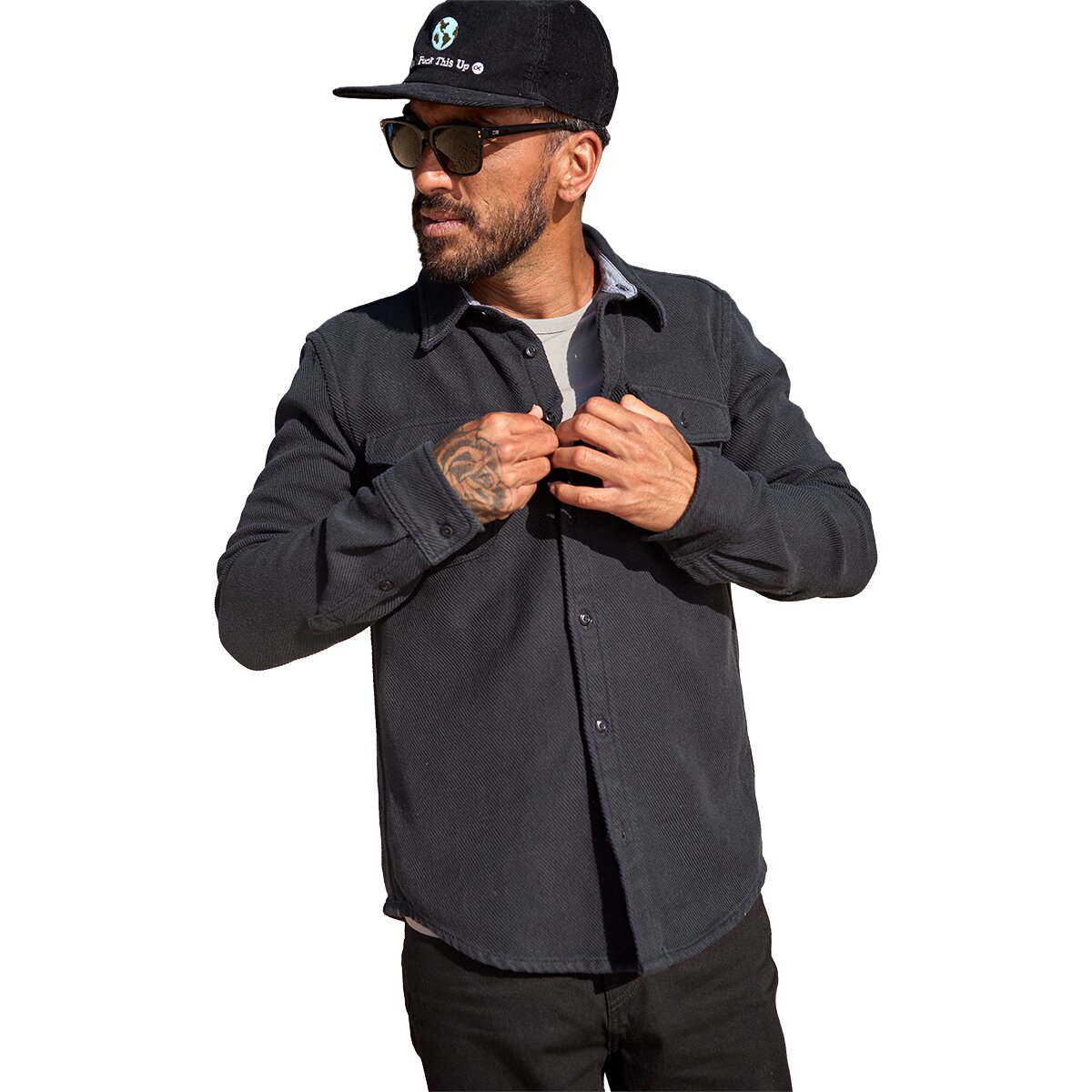 Image of Outerknown Chroma Blanket Shirt - Men's Night, M
