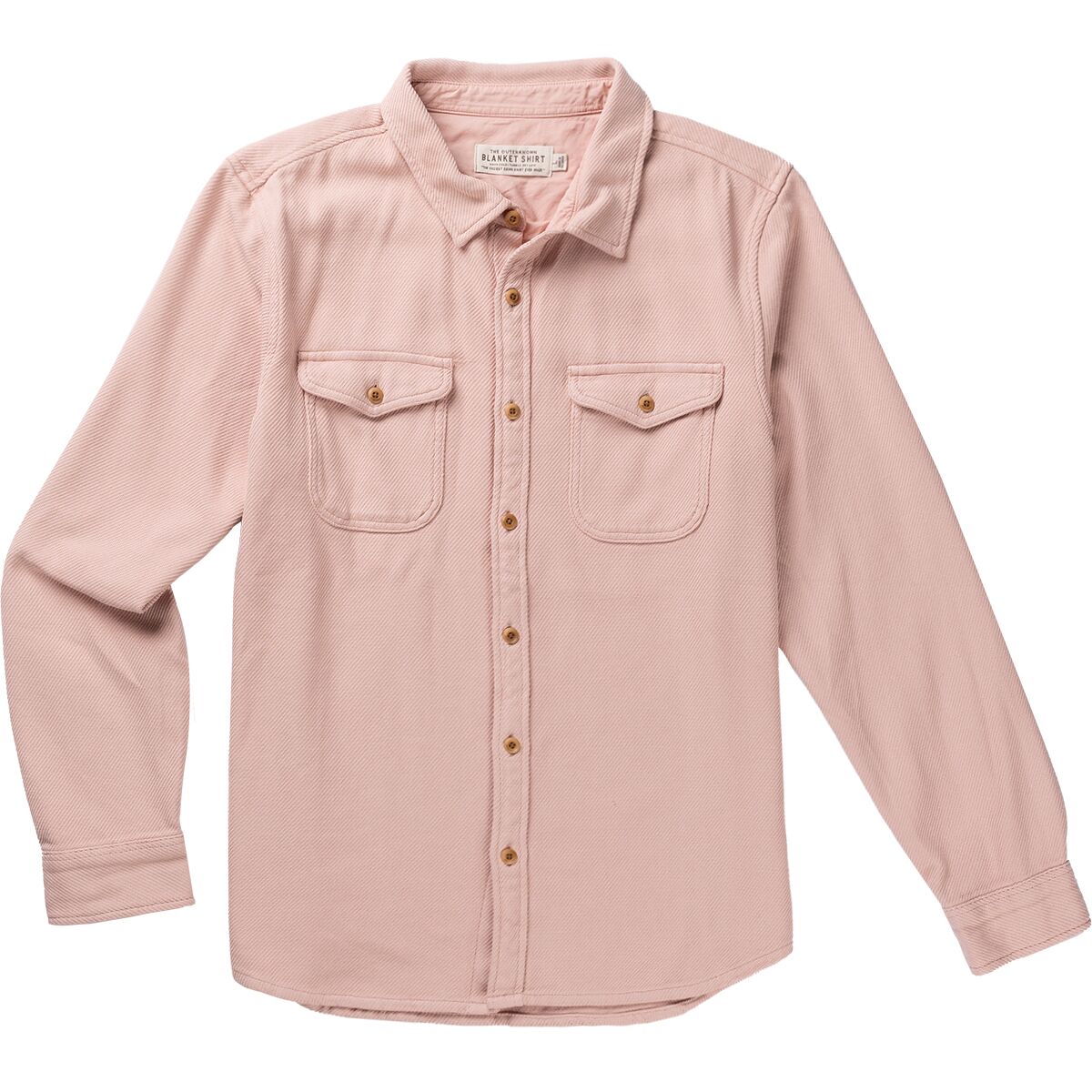 Outerknown Outerknown Chroma Blanket Shirt - Men's Pink Moment, M