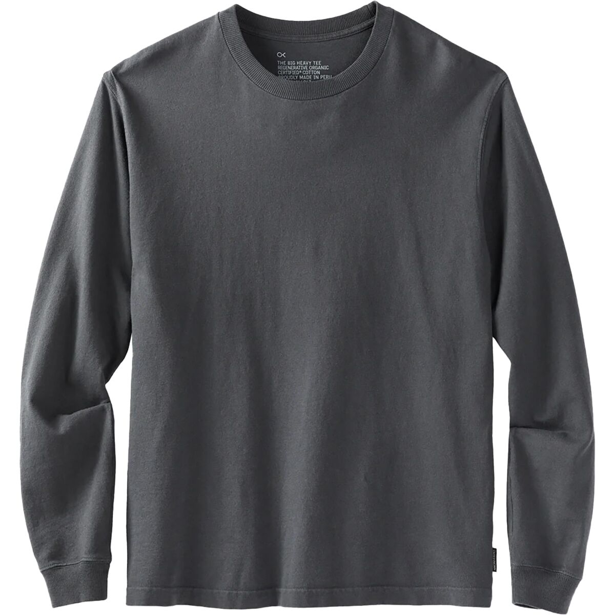 Outerknown Outerknown Big Heavy Long-Sleeve T-Shirt - Men's Washed Black, L