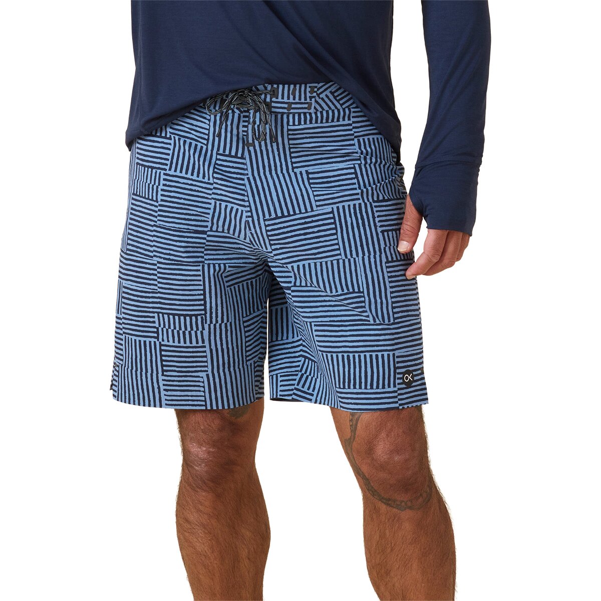 Image of Outerknown Apex Evolution Trunk By Kelly - Men's Big Dipper Stripe Patchwork, 31
