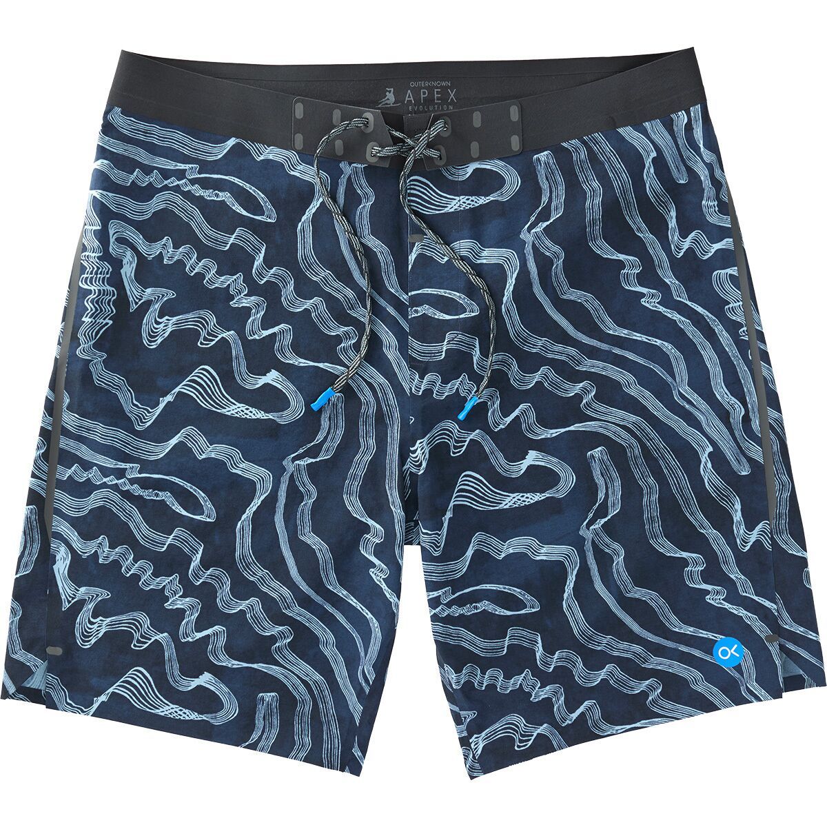 Image of Outerknown Apex Evolution Trunk By Kelly - Men's Indigo Zen Garden, 38