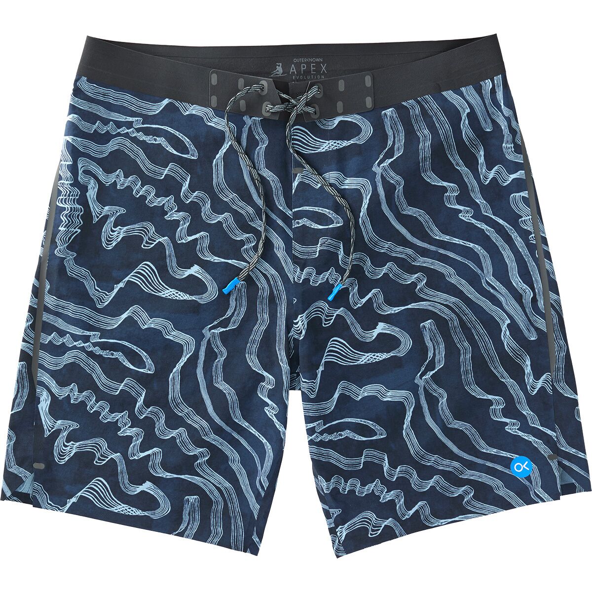 Image of Outerknown Apex Evolution Trunk By Kelly - Men's Indigo Zen Garden, 32