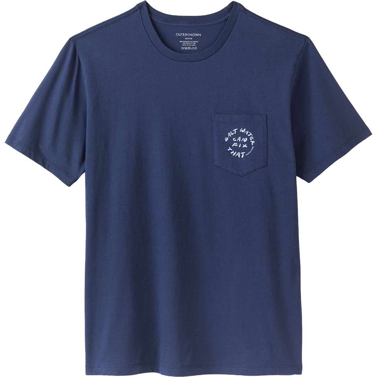 Image of Outerknown Ty Williams Salt Water T-Shirt - Men's Marine, S