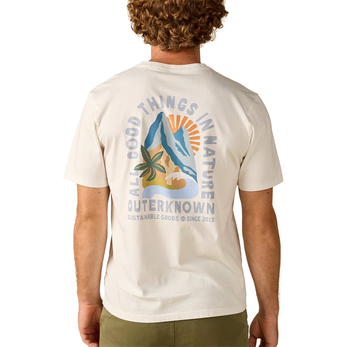 Image of Outerknown All Good Things T-Shirt - Men's Salt, M
