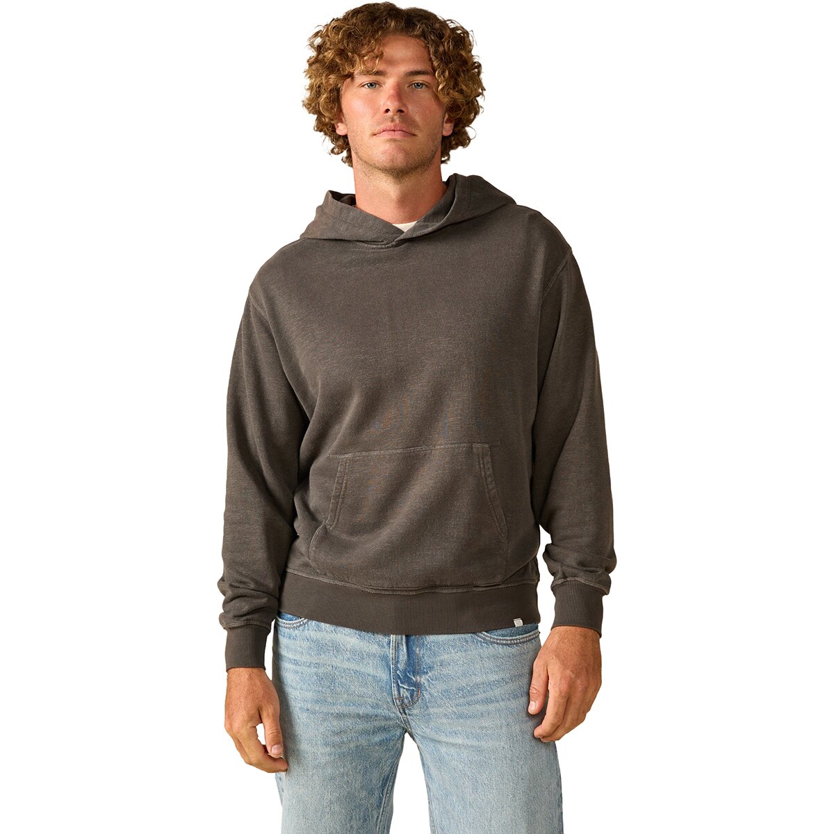 Image of Outerknown Sur Hoodie - Men's Faded Black, M