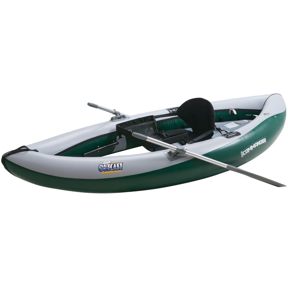 Outcast Outcast OSG Commander Raft Light Gray/Dark Green, One Size