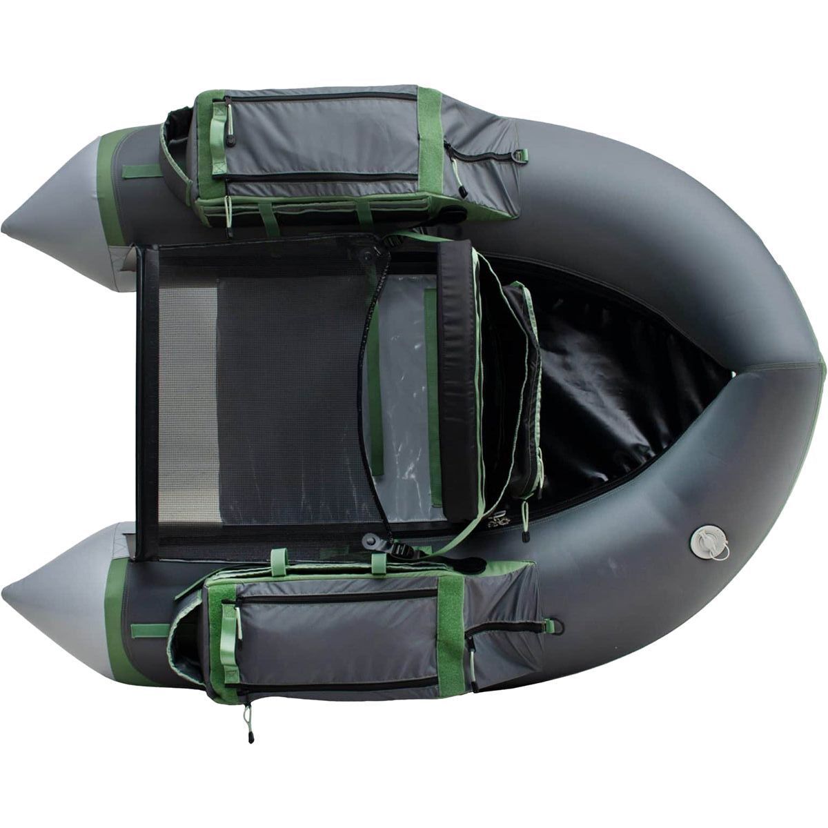 Outcast Outcast Super Fat Cat Float Tube Gray/Sage, One Size