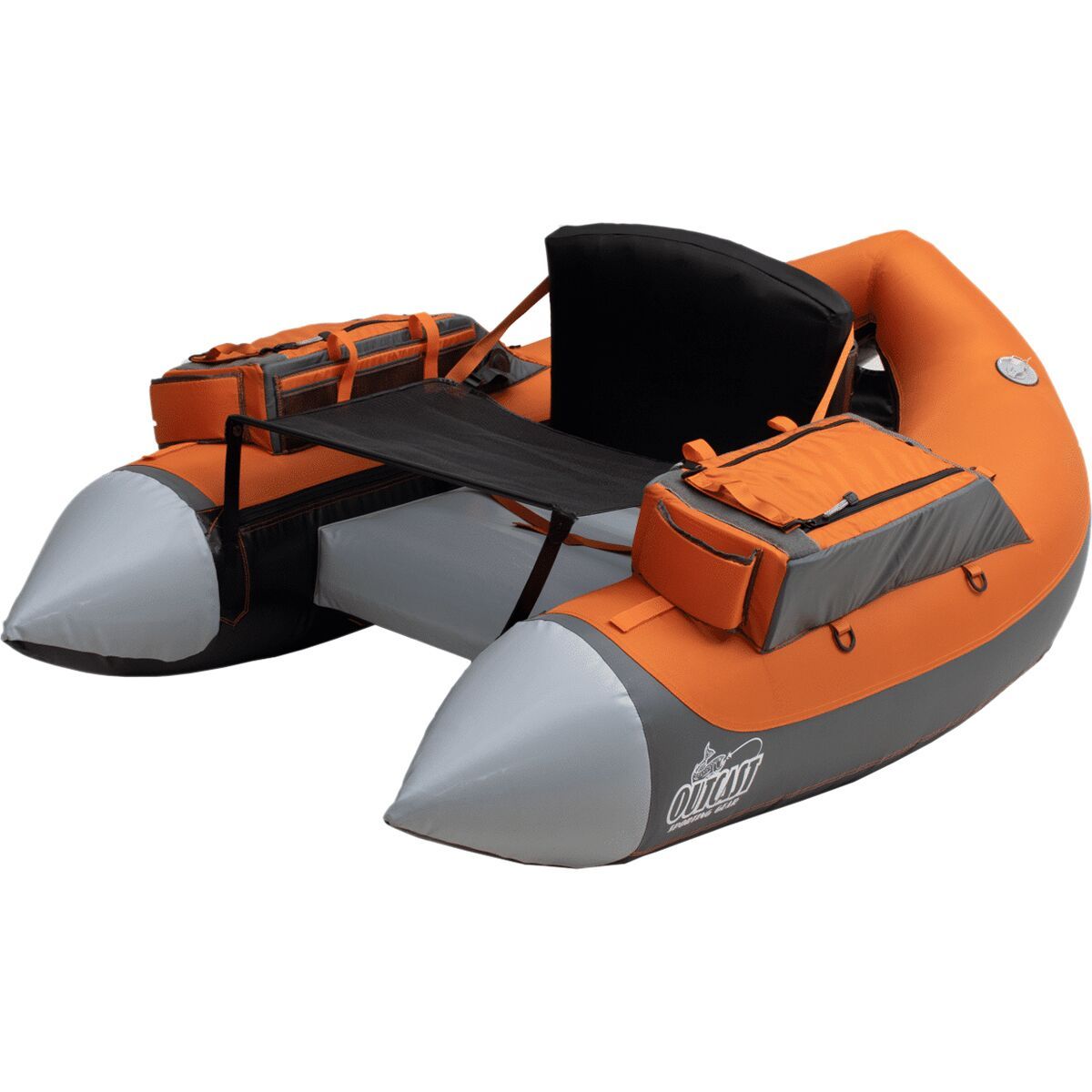 Image of Outcast Super Fat Cat Float Tube Orange/Gray, One Size