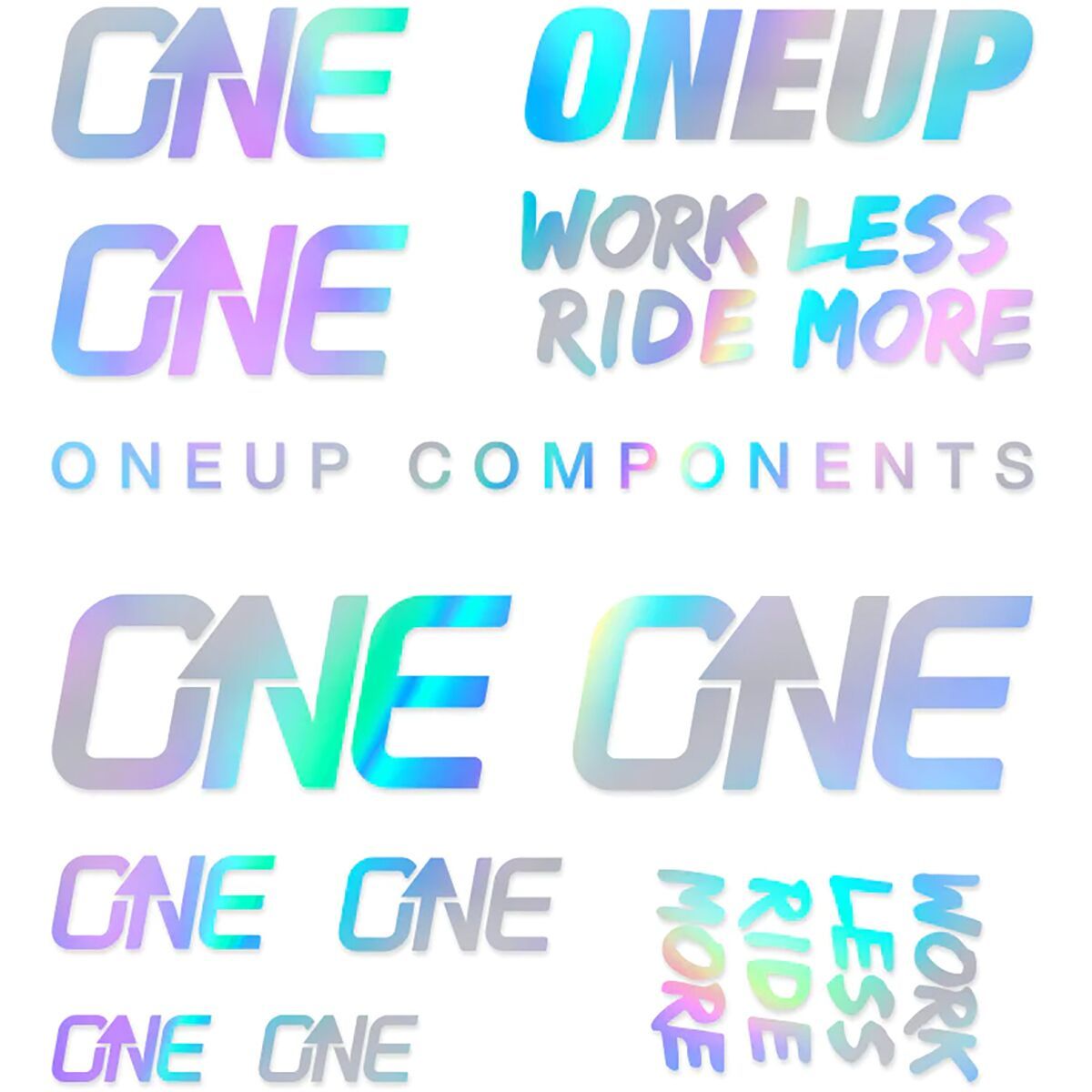 Image of OneUp Components Handlebar Decal Kit Oil Slick, Kit
