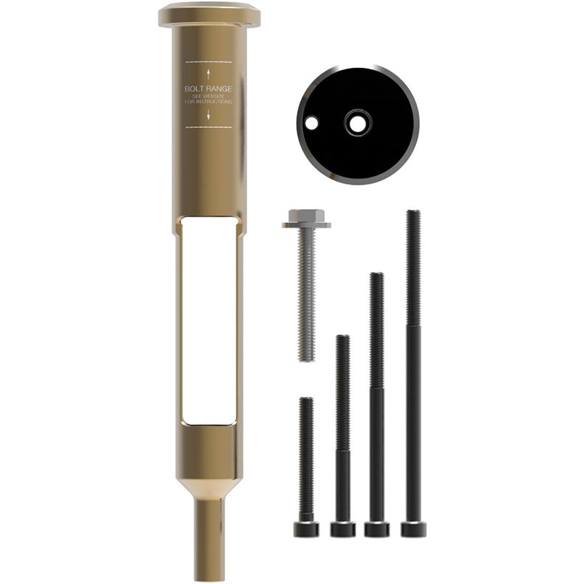 Image of OneUp Components EDC V2 Threadless Carrier Gold, One Size