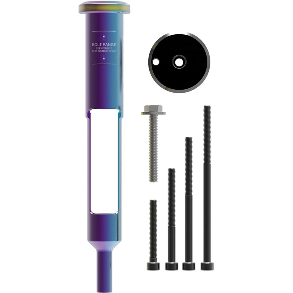 Image of OneUp Components EDC V2 Threadless Carrier Oilslick, One Size