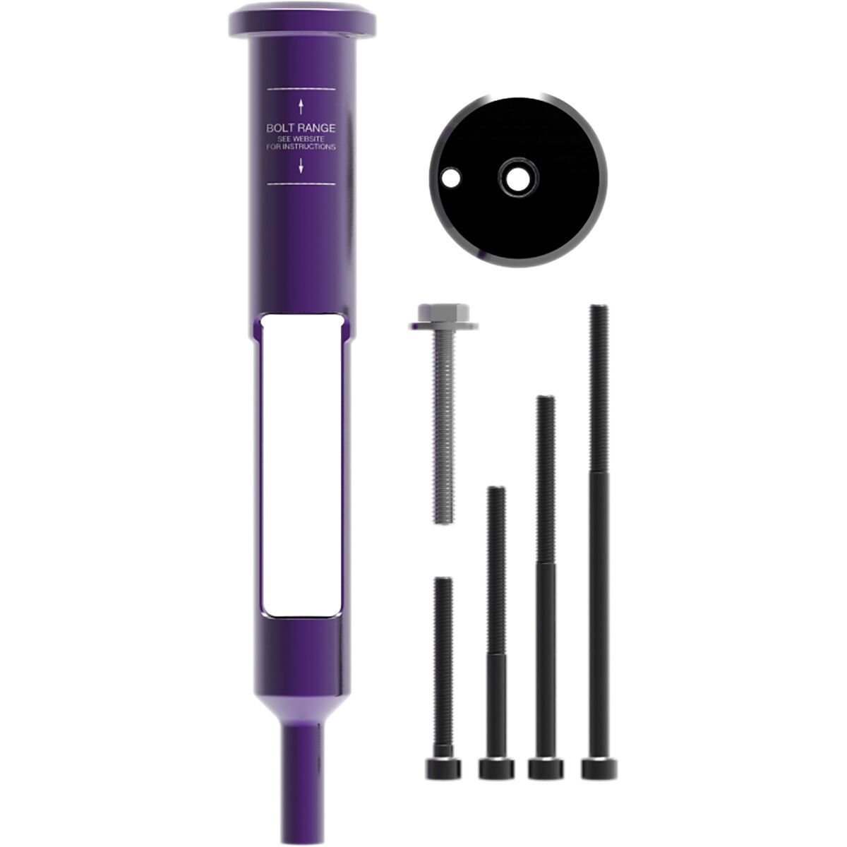 Image of OneUp Components EDC V2 Threadless Carrier Purple, One Size