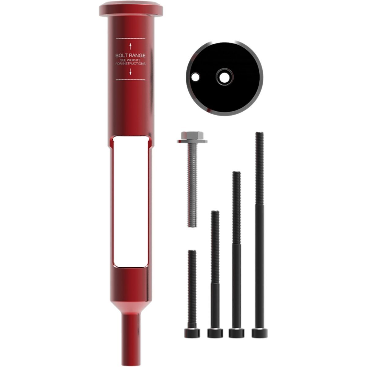 Image of OneUp Components EDC V2 Threadless Carrier Red, One Size