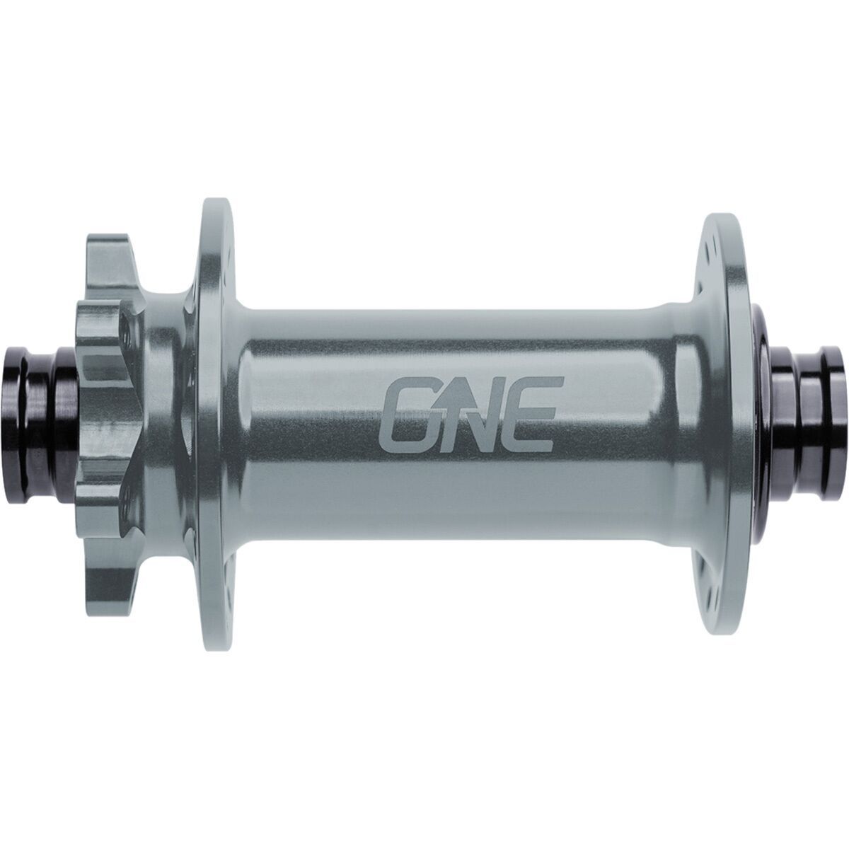 Image of OneUp Components Front Boost 6-Bolt Hub Grey, 15x110mm, 28-Hole