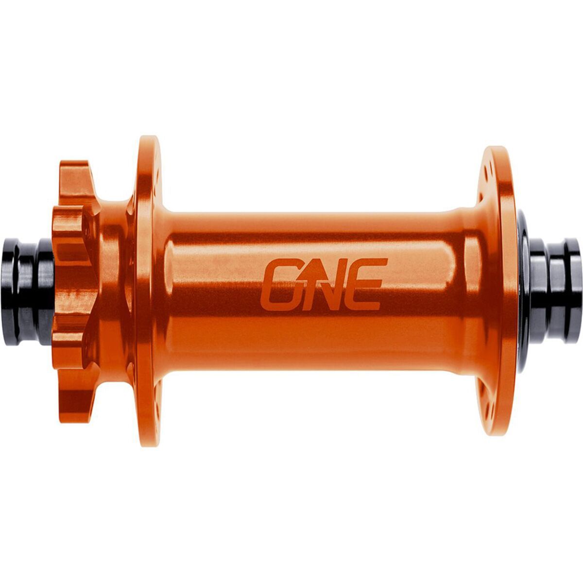 Image of OneUp Components Front Boost 6-Bolt Hub Orange, 15x110mm, 28-Hole