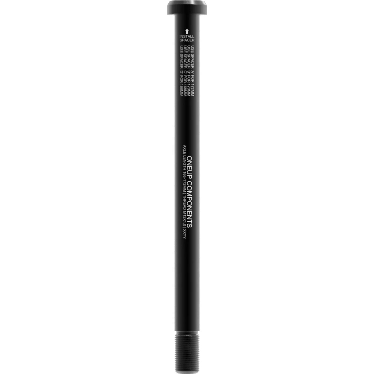 OneUp Components OneUp Components Rear Replacement Axle Black, 166-172mm, M12x1