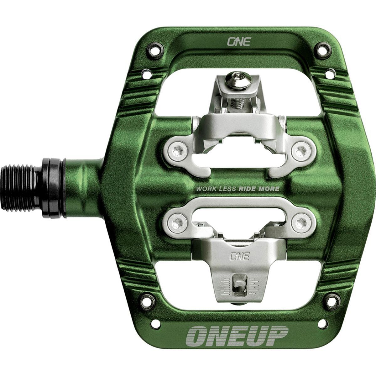 Image of OneUp Components Clip Pedals Dark Green, One Size