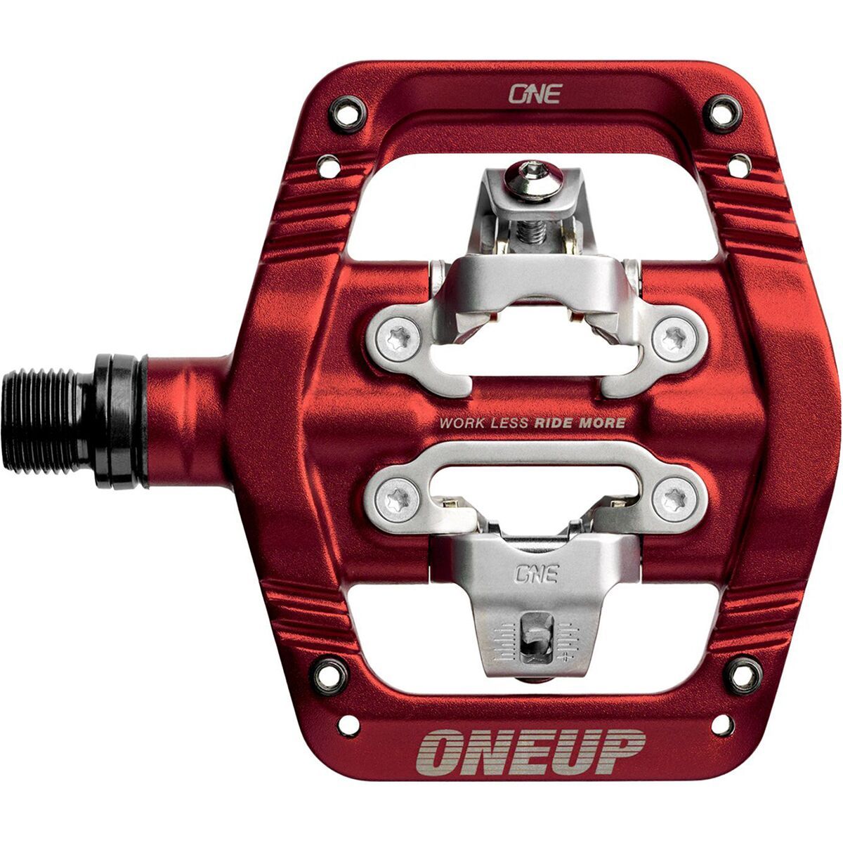 Image of OneUp Components Clip Pedals Red, One Size