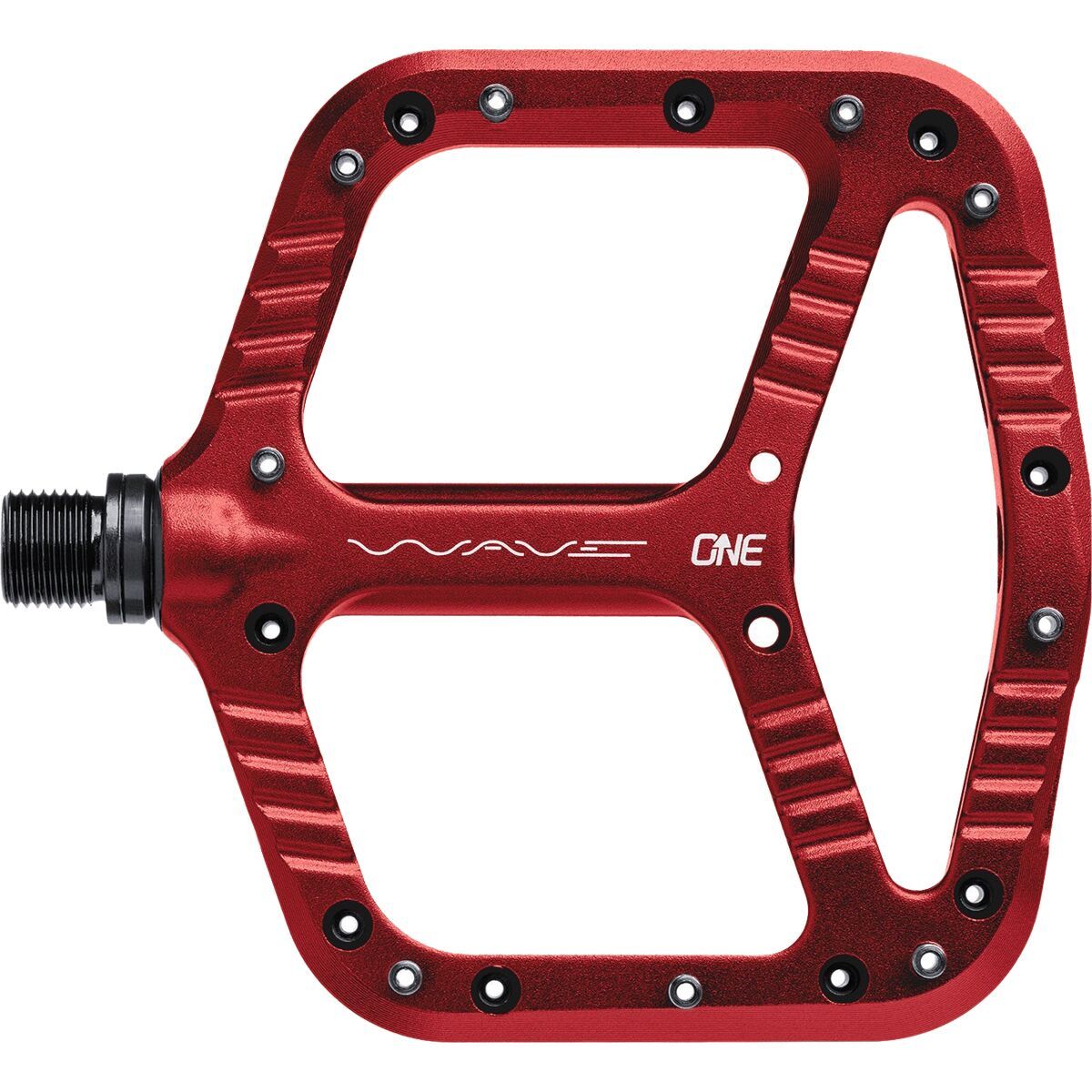 Image of OneUp Components Wave Pedals Red, One Size