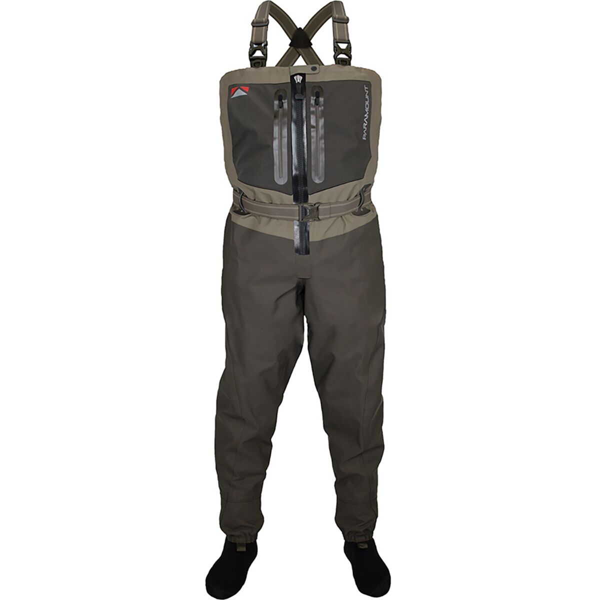 Image of Paramount Outdoors Meridian Zippered Breathable Wader - Men's Elk, M