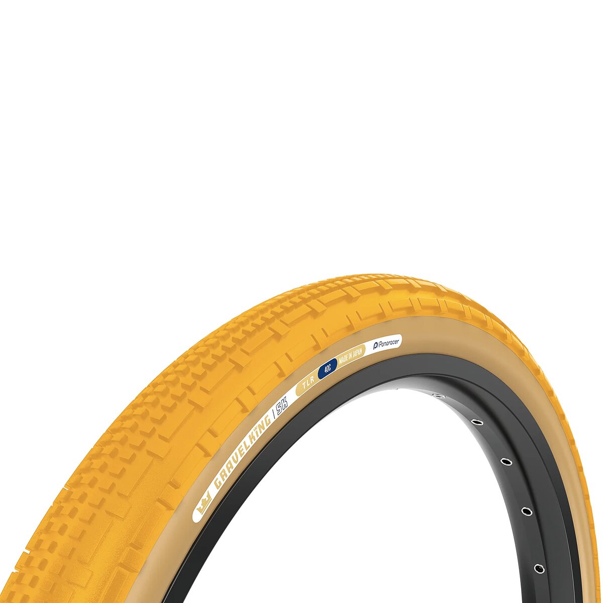 Image of Panaracer GravelKing SK Tubeless Tire Honey Butter/Brown, 700x45