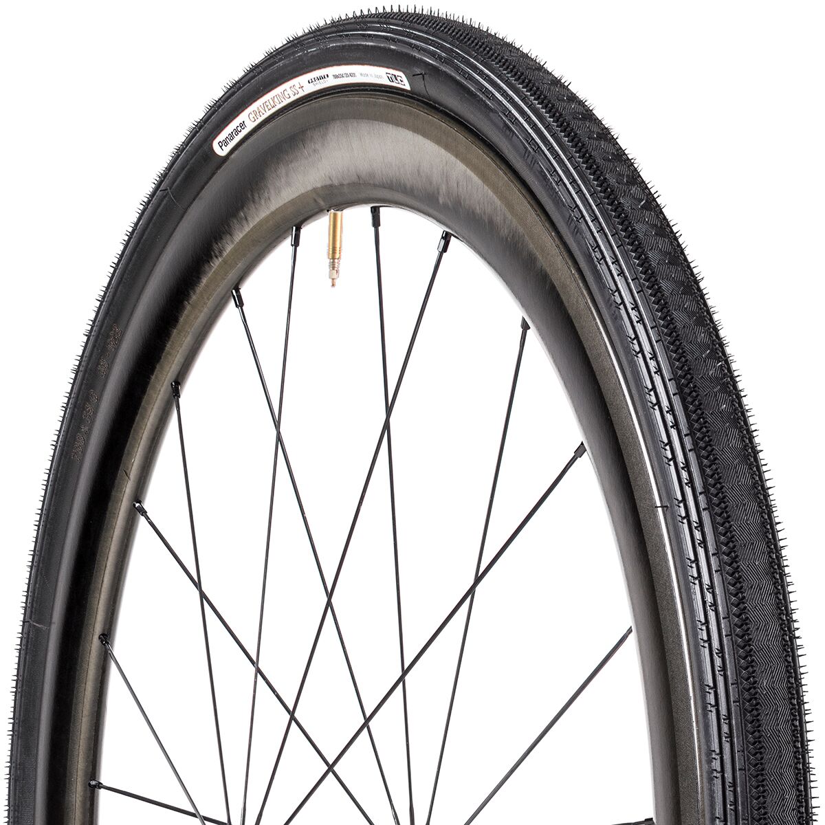 Panaracer Panaracer Gravelking SS+ Tire - Tubeless Black, 700x38