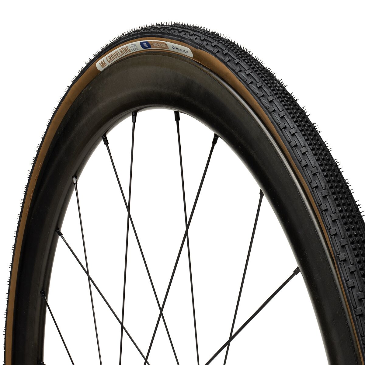 Panaracer Panaracer GravelKing SK Tire Black/Brown, Non-Tubeless, 700x28