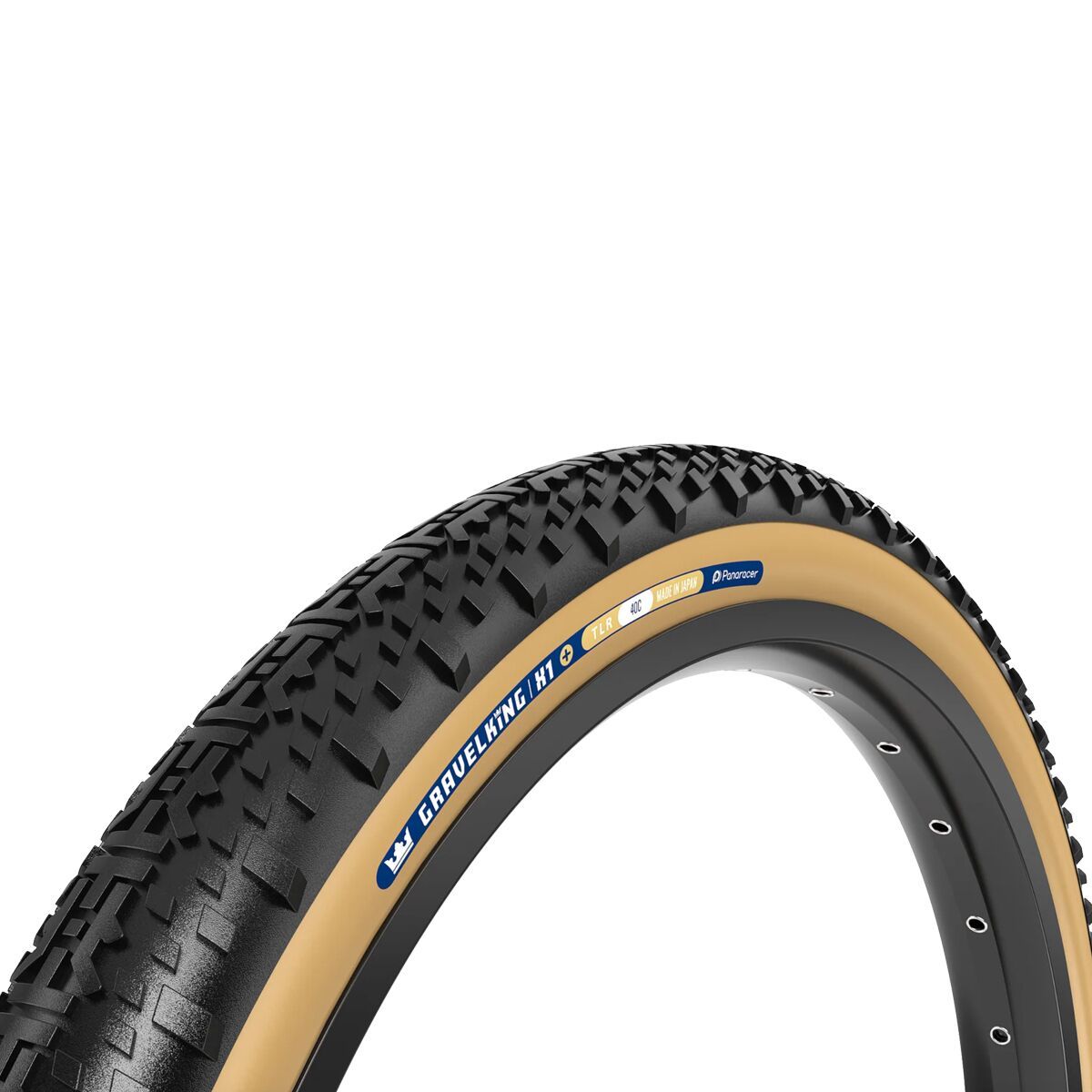 Image of Panaracer GravelKing X1+ Tubeless Tire Black/Brown, 700x40