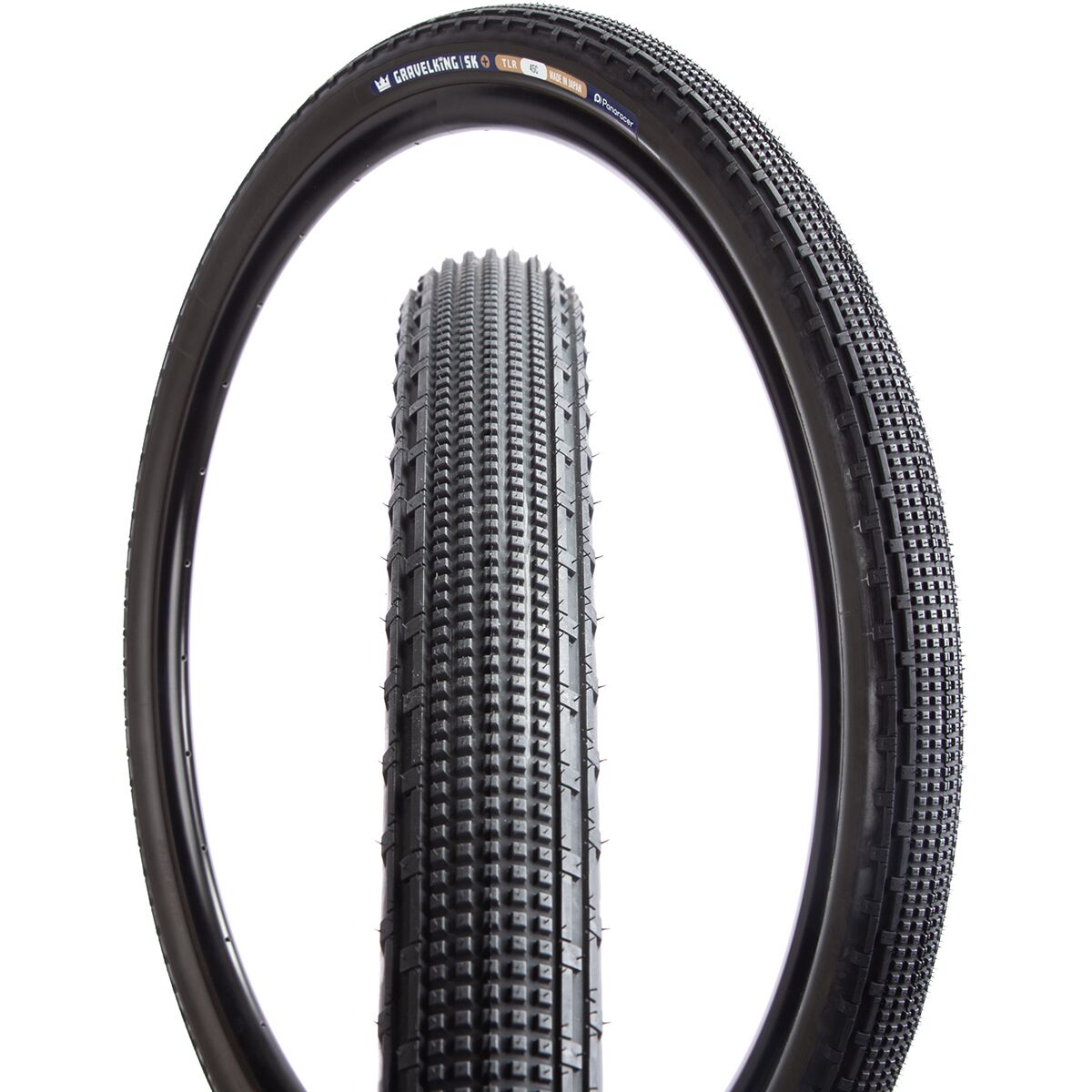 Image of Panaracer Gravelking SK+ Tubeless Tire Black, 700x30