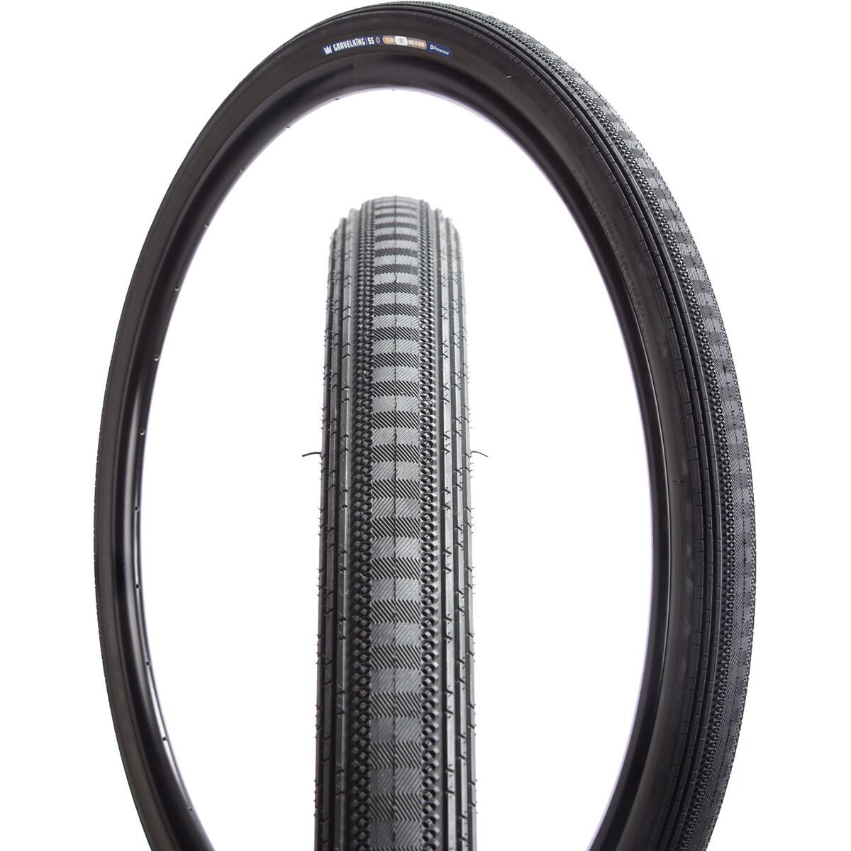 Image of Panaracer Gravelking SS+ Tire - Tubeless Black, 700x45