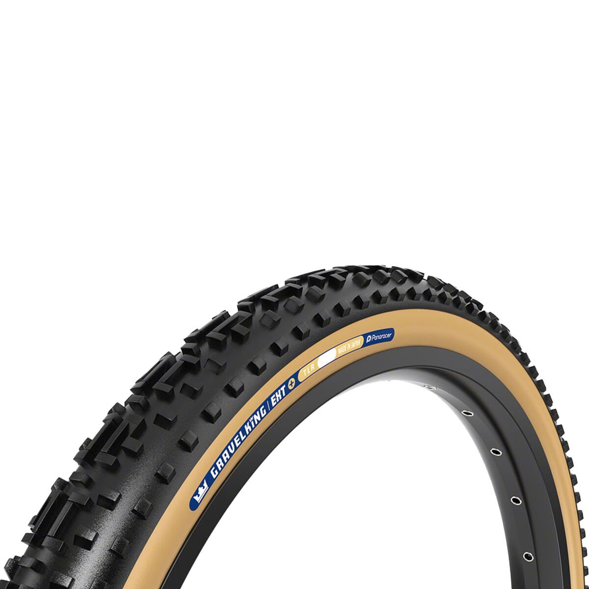 Image of Panaracer GravelKing EXT Plus Tubeless Tire Black/Brown, 700x38