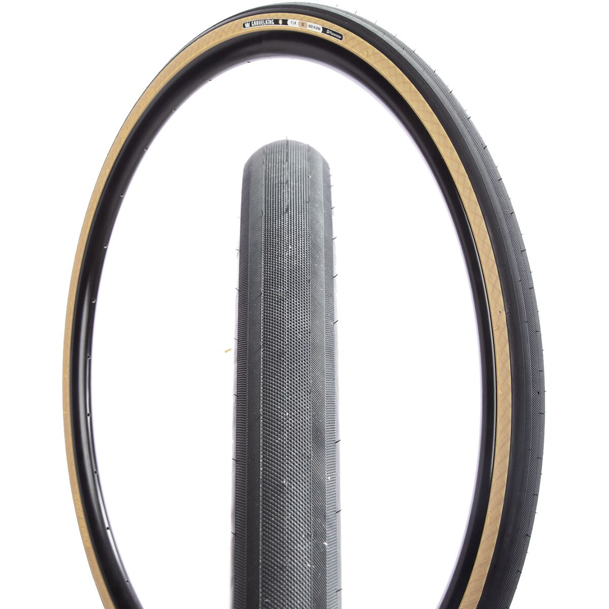 Panaracer Panaracer GravelKing Slick R Tubeless Tire Black/Amber, 700x30