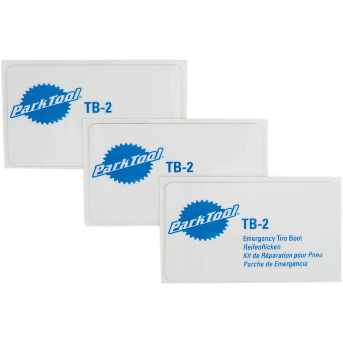 Image of Park Tool TB-2 Emergency Tire Boot Set Blue, One Size