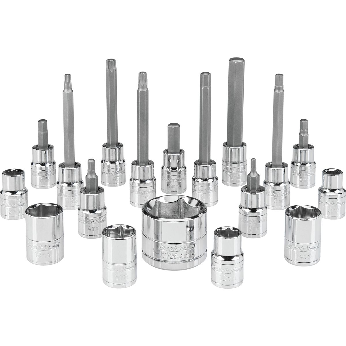 Park Tool Park Tool SBS-1.2 18 Piece Socket & Bit Set One Color, One Size
