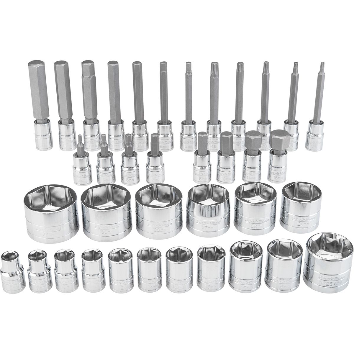 Park Tool Park Tool 37 Piece Socket & Bit Set - SBS-3 One Color, One Size