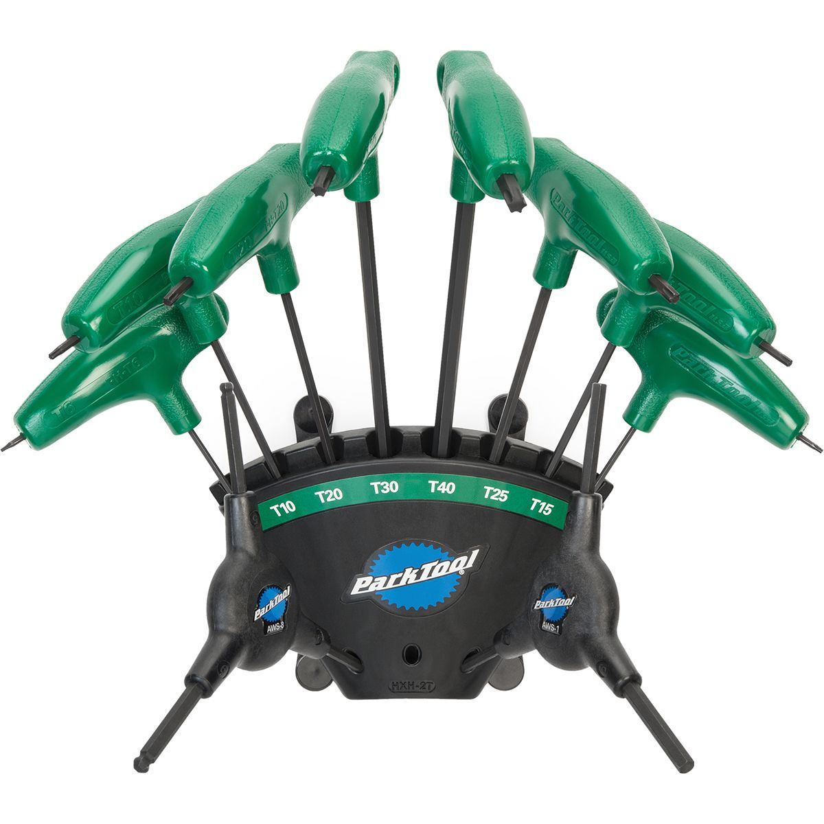 Park Tool P-Handle Torx Compatible Wrench Black/Green, T6-T40