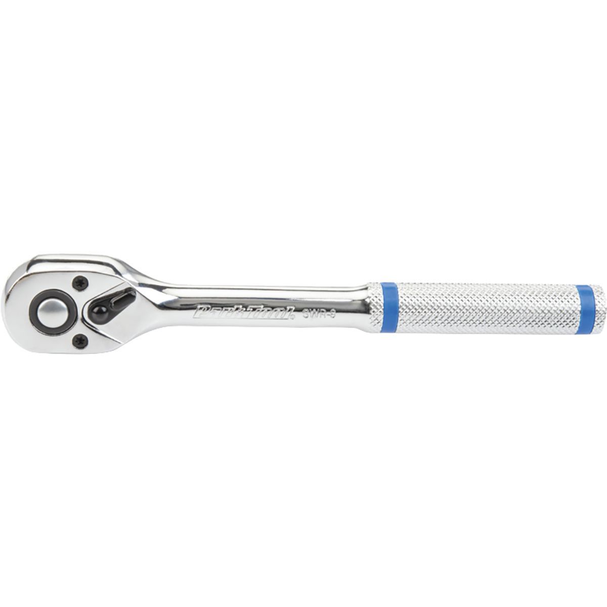Image of "Park Tool 3/8"" Drive Ratchet Handle - SWR-8 Silver/Blue, One Size"