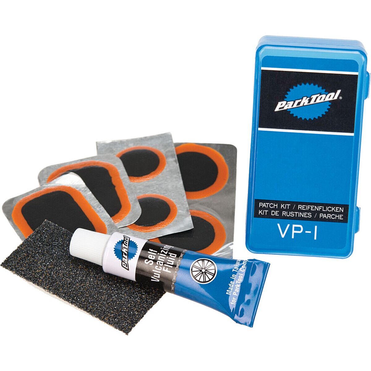 Park Tool Park Tool VP-1 Vulcanizing Patch Kit Blue, One Size