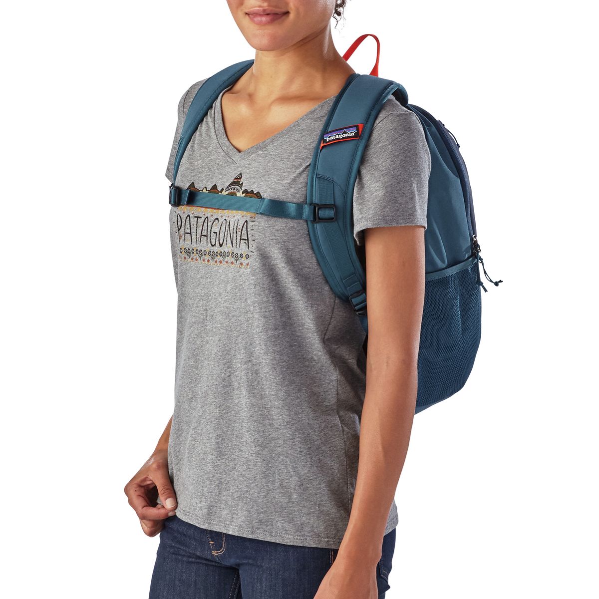 Patagonia Anacapa 20L Backpack Teal Grey Patagonia Atom Tote Backpack 20L main image 2