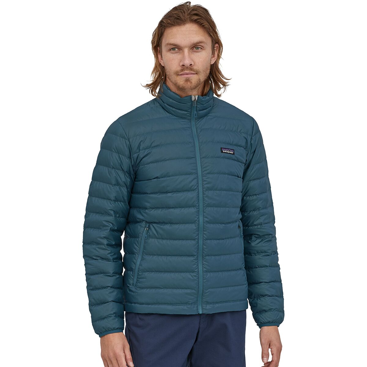 Patagonia Down Sweater Jacket - Men's Abalone Blue L