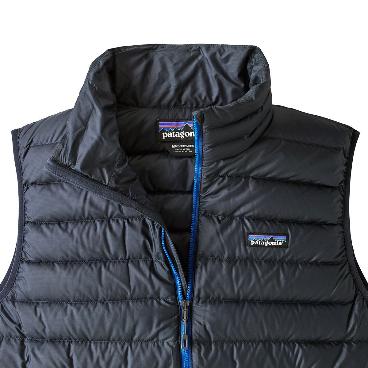 patagonia down sweater vest navy