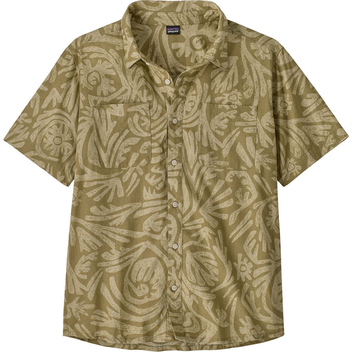 Image of Patagonia Back Step Shirt - Men's Earthen: Weathered Stone, S