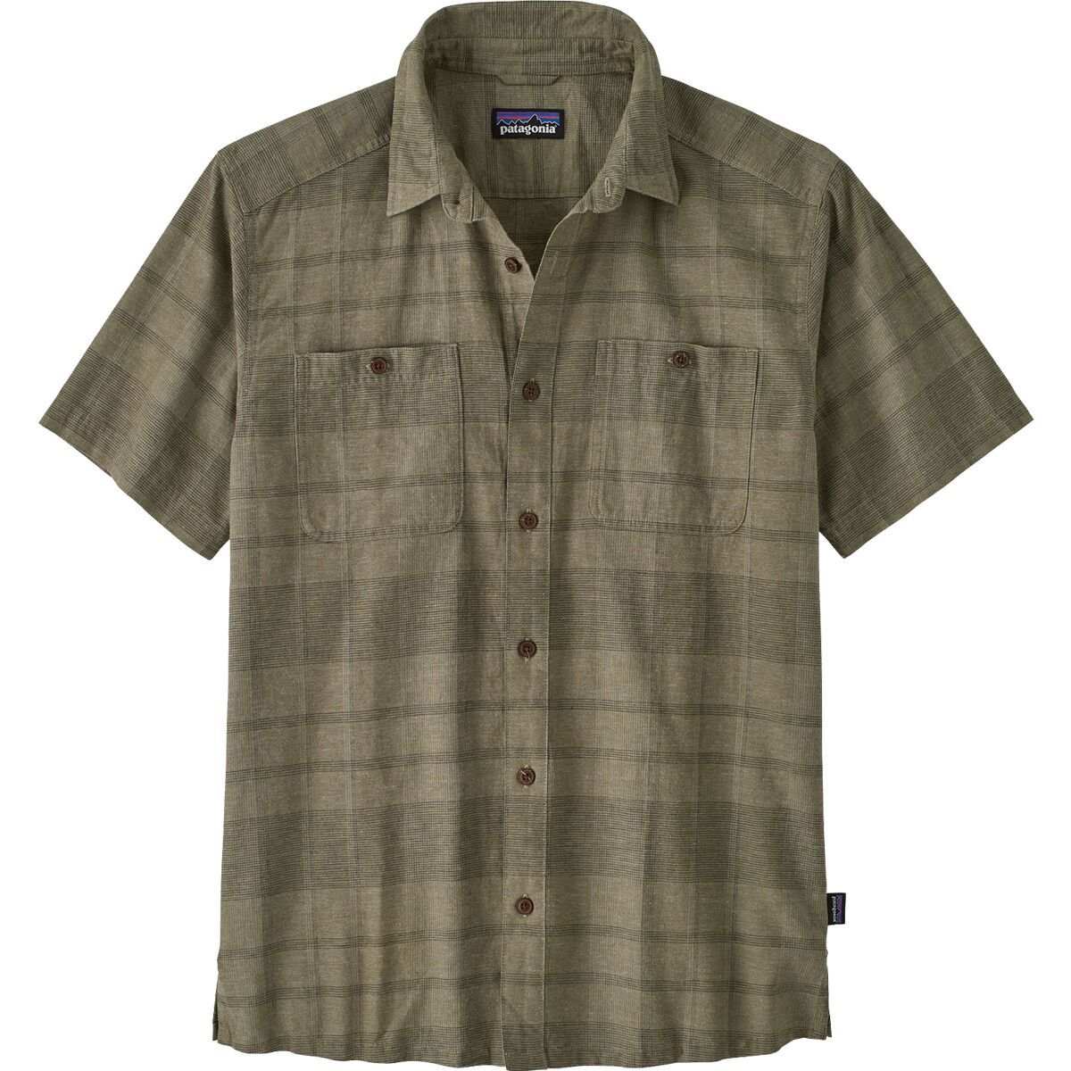 Image of Patagonia Back Step Shirt - Men's Shore Plaid: Basin Green, XXL