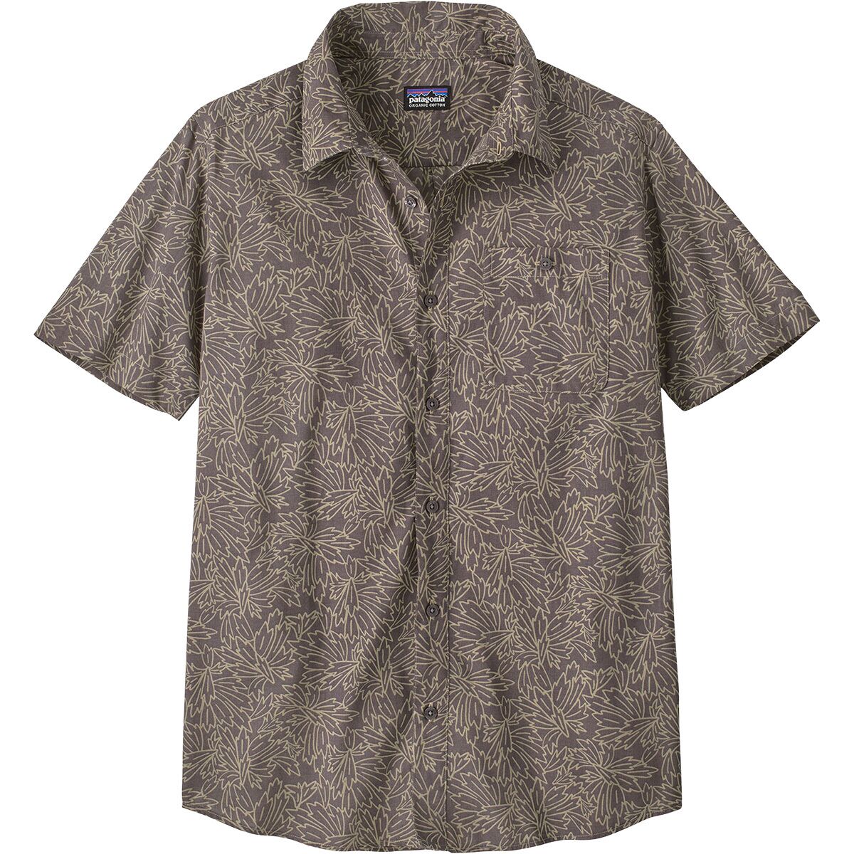Image of Patagonia Go To Button-Up Shirt - Men's Saxifrage/May Grey, M